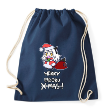PRINTFASHION Boldog karácsonyt! - Sportzsák, Tornazsák - Sötétkék tornazsák