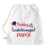 PRINTFASHION Boldog születésnapot papó - Sportzsák, Tornazsák - Fehér