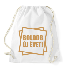 PRINTFASHION Boldog Új Évet! 03 - Sportzsák, Tornazsák - Fehér tornazsák