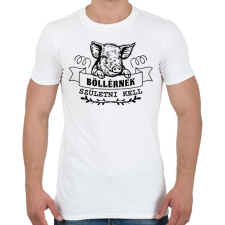 PRINTFASHION Böllérnek születni kell - Férfi póló - Fehér férfi póló