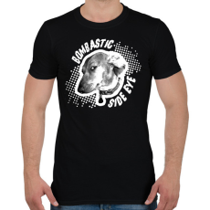 PRINTFASHION Bombastic side eye - Férfi póló - Fekete