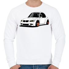 PRINTFASHION Bömbi - Férfi pulóver - Fehér férfi pulóver, kardigán