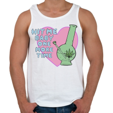 PRINTFASHION Bongozgatás - Férfi atléta - Fehér