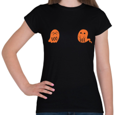 PRINTFASHION Boo-Bee - Női póló - Fekete női póló