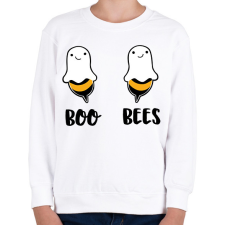 PRINTFASHION Boo Bees - Gyerek pulóver - Fehér gyerek pulóver, kardigán