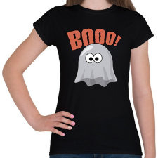 PRINTFASHION Booo! - Női póló - Fekete női póló