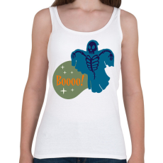 PRINTFASHION Boooo - Női atléta - Fehér