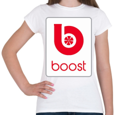 PRINTFASHION BOOST - Női póló - Fehér