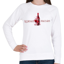 PRINTFASHION borban az igazság - Női pulóver - Fehér női pulóver, kardigán