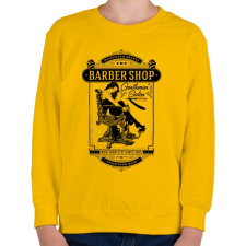 PRINTFASHION Borbély - Gyerek pulóver - Sárga gyerek pulóver, kardigán