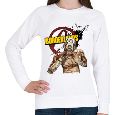 PRINTFASHION Borderlands Psycho - Női pulóver - Fehér női pulóver, kardigán