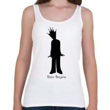 PRINTFASHION Boris Brejcha - Női atléta - Fehér női trikó