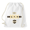 PRINTFASHION born-in-1981-cream-choco - Sportzsák, Tornazsák - Fehér