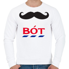 PRINTFASHION BÖT - Férfi pulóver - Fehér férfi pulóver, kardigán