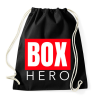 PRINTFASHION BOX HERO - Sportzsák, Tornazsák - Fekete