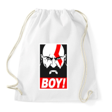 PRINTFASHION Boy - Sportzsák, Tornazsák - Fehér tornazsák