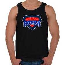 PRINTFASHION BOYKA - Férfi atléta - Fekete atléta, trikó