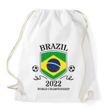 PRINTFASHION Brazil 2022 - Sportzsák, Tornazsák - Fehér tornazsák
