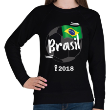 PRINTFASHION Brazília - Női pulóver - Fekete női pulóver, kardigán