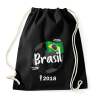 PRINTFASHION Brazília - Sportzsák, Tornazsák - Fekete
