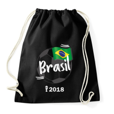 PRINTFASHION Brazília - Sportzsák, Tornazsák - Fekete tornazsák