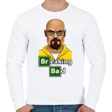PRINTFASHION Breaking Bad - Férfi pulóver - Fehér férfi pulóver, kardigán