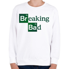 PRINTFASHION Breaking Bad Logo - Gyerek pulóver - Fehér gyerek pulóver, kardigán