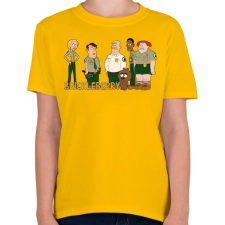 PRINTFASHION Brickleberry - Gyerek póló - Sárga gyerek póló