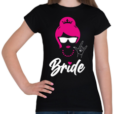 PRINTFASHION Bride fehér - Női póló - Fekete női póló