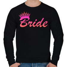 PRINTFASHION Bride - Férfi pulóver - Fekete férfi pulóver, kardigán