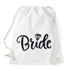 PRINTFASHION Bride - Sportzsák, Tornazsák - Fehér