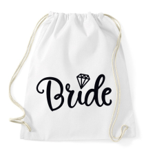 PRINTFASHION Bride - Sportzsák, Tornazsák - Fehér tornazsák