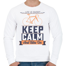 PRINTFASHION Bringázásra fel! - Férfi pulóver - Fehér