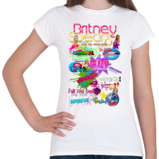 PRINTFASHION britney dreams - Női póló - Fehér női póló