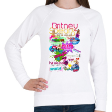 PRINTFASHION britney dreams - Női pulóver - Fehér női pulóver, kardigán
