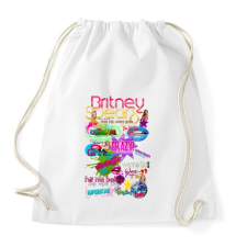 PRINTFASHION britney dreams - Sportzsák, Tornazsák - Fehér tornazsák