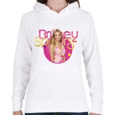 PRINTFASHION britney-fantasy2 - Női kapucnis pulóver - Fehér
