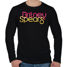 PRINTFASHION britney-fantasy3 - Férfi hosszú ujjú póló - Fekete férfi póló