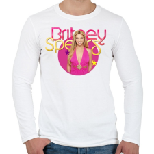 PRINTFASHION britney-fantasy - Férfi hosszú ujjú póló - Fehér férfi póló