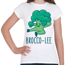 PRINTFASHION Brocco Lee - Női póló - Fehér női póló