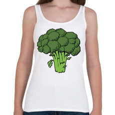 PRINTFASHION Brokkoli - Női atléta - Fehér