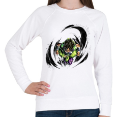 PRINTFASHION Broly - Női pulóver - Fehér