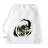 PRINTFASHION Broly - Sportzsák, Tornazsák - Fehér