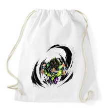 PRINTFASHION Broly - Sportzsák, Tornazsák - Fehér tornazsák