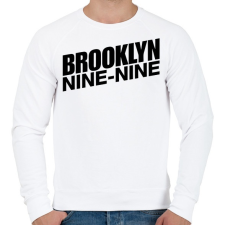 PRINTFASHION Brooklyn Nine-Nine - Férfi pulóver - Fehér férfi pulóver, kardigán