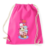 PRINTFASHION BT21 - Sportzsák, Tornazsák - Fukszia