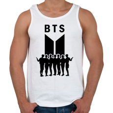 PRINTFASHION BTS 01 - Férfi atléta - Fehér