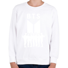 PRINTFASHION BTS 02 - Gyerek pulóver - Fehér