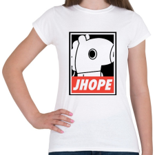 PRINTFASHION BTS Jhope - Női póló - Fehér női póló
