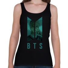 PRINTFASHION bts-jimin - Női atléta - Fekete női trikó